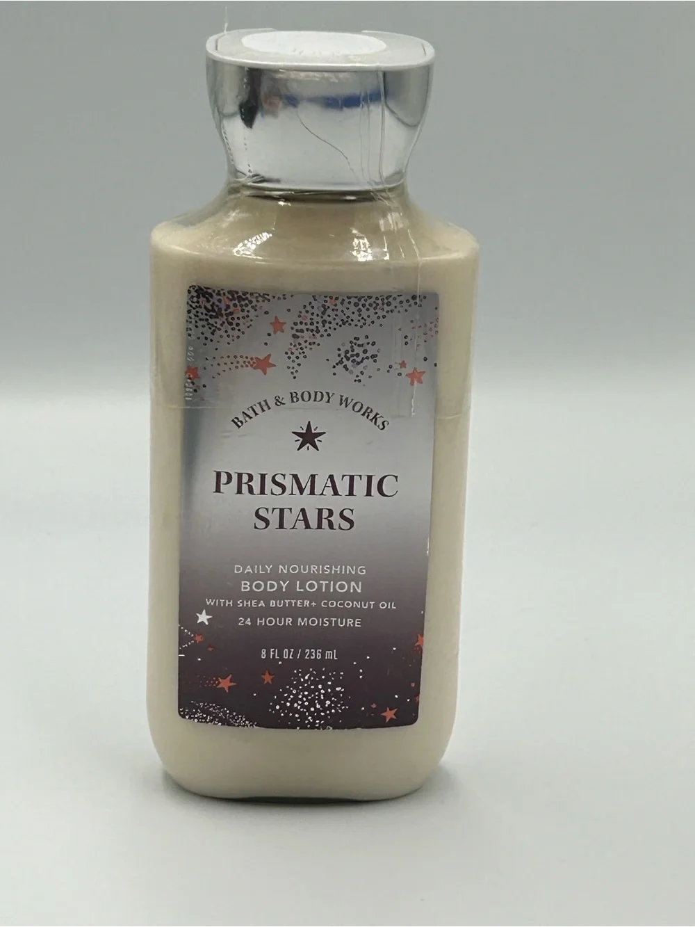Bath & Body Works Prismatic Stars Body Lotion - Cream & Silver